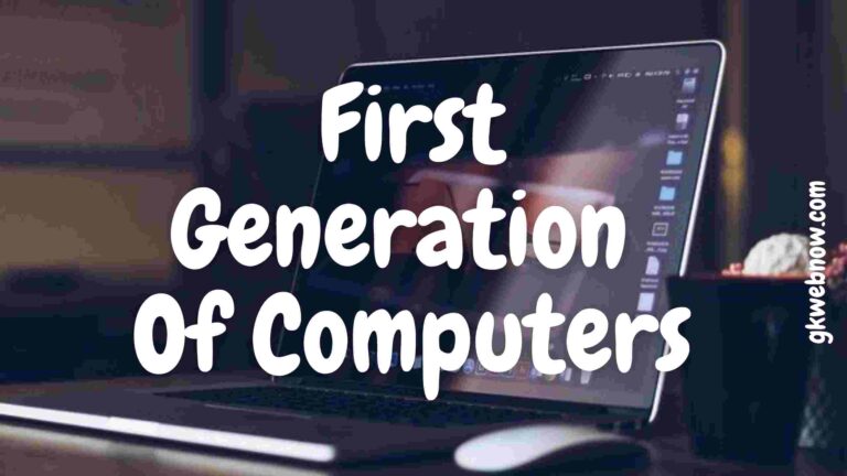 First generation of computer